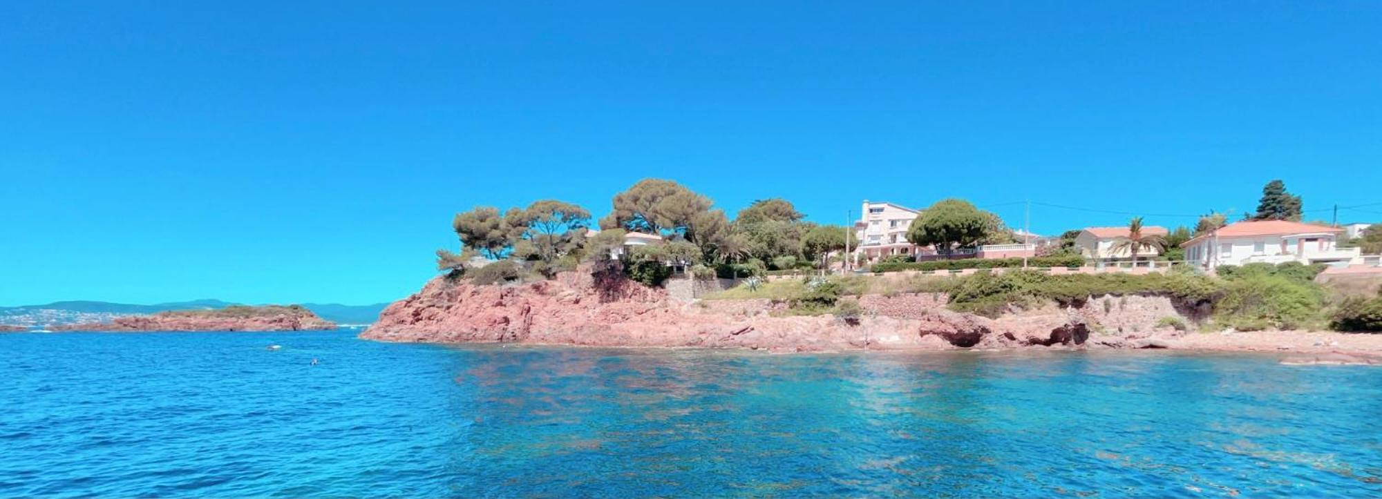 Charming French Riviera Villa // Pool, Seaview, Ac, 9Pax // Saint-Raphaël المظهر الخارجي الصورة